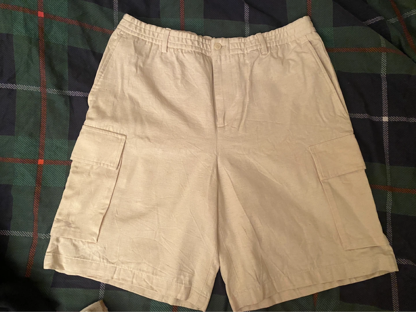 ZARA Cargo Shorts XL（MEX34）Beige