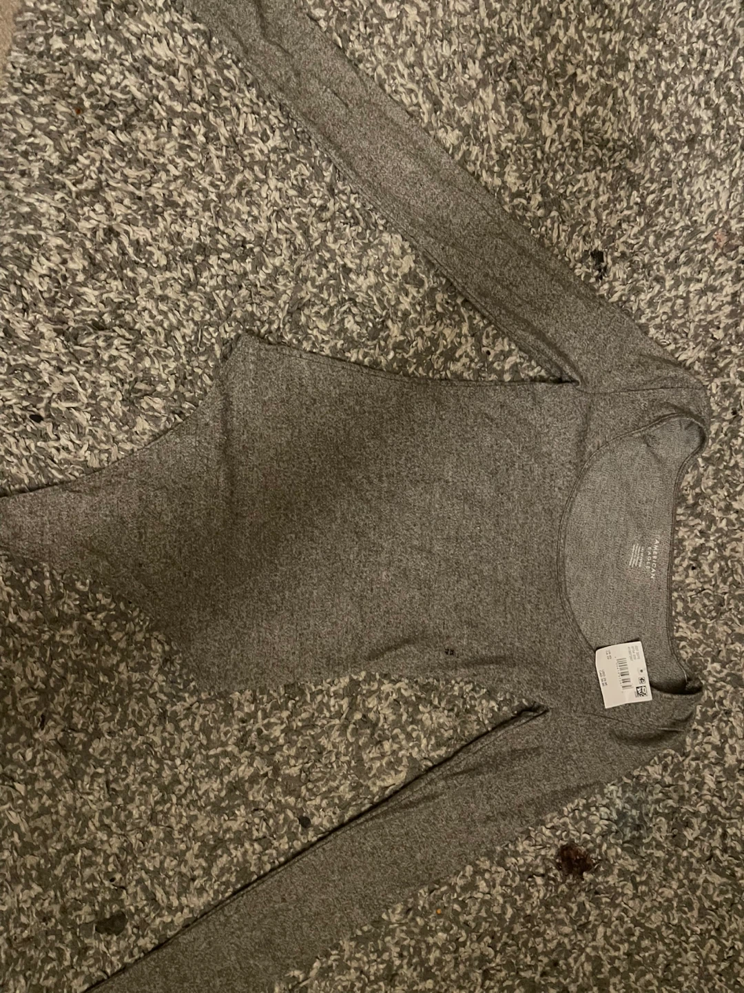 Grey Long Sleeve Bodysuit - photo 2