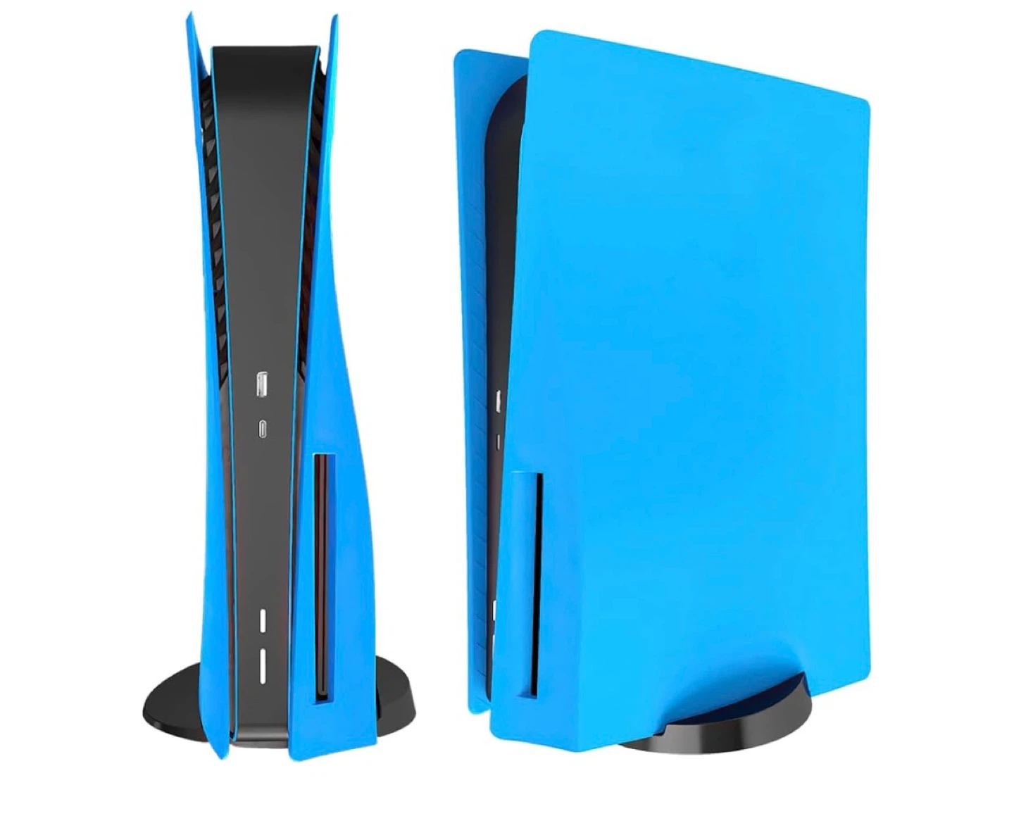 Faceplate Blue Protective Case for PlayStation 5 Disc Version - photo 5