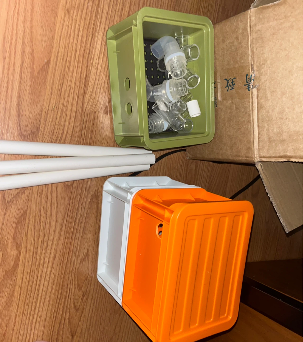 Three layers filter system for fish tank / aquarium