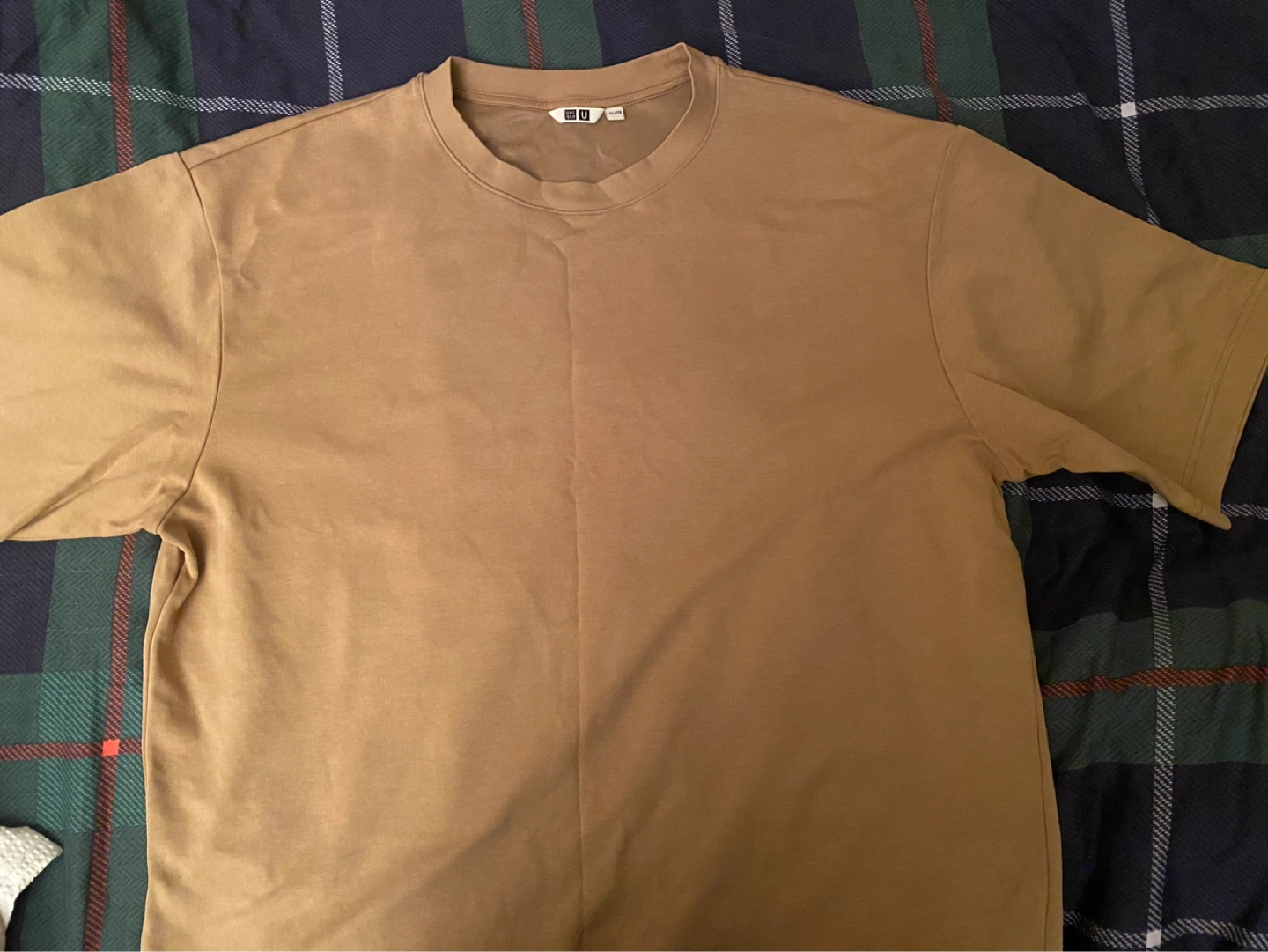Uniqlo U Crew Neck T-Shirts - Camel - XL (2 Pack)