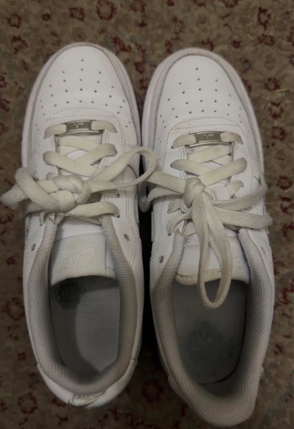 Nike Air Force 1 White Sneakers - photo 3