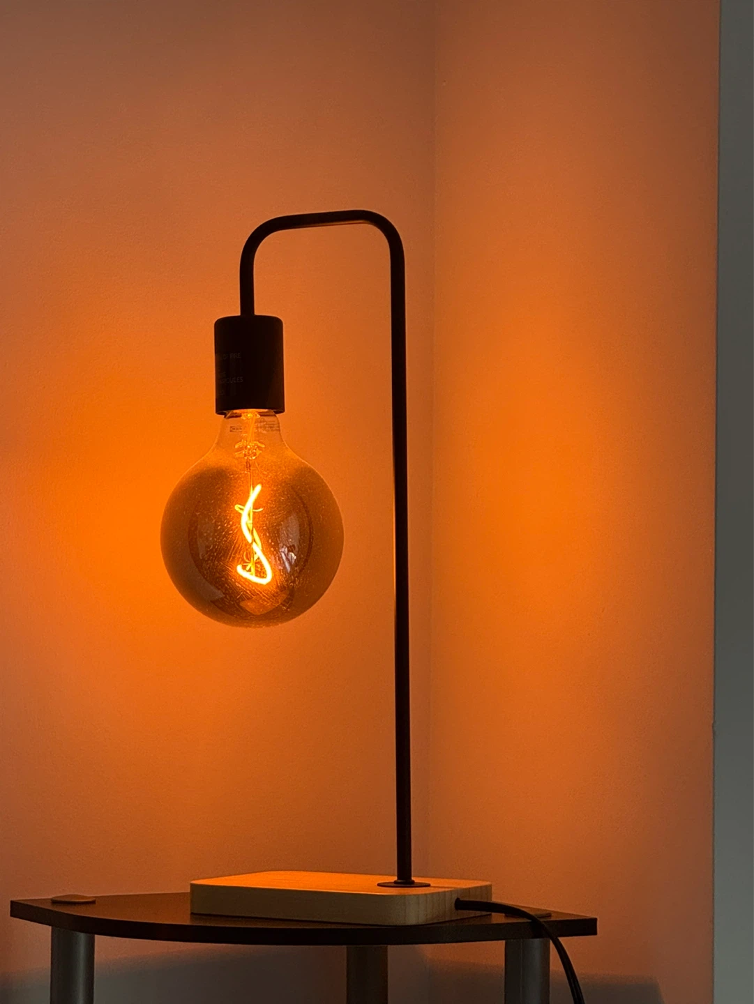 Modern Desk Lamp with Edison Bulb - photo 2