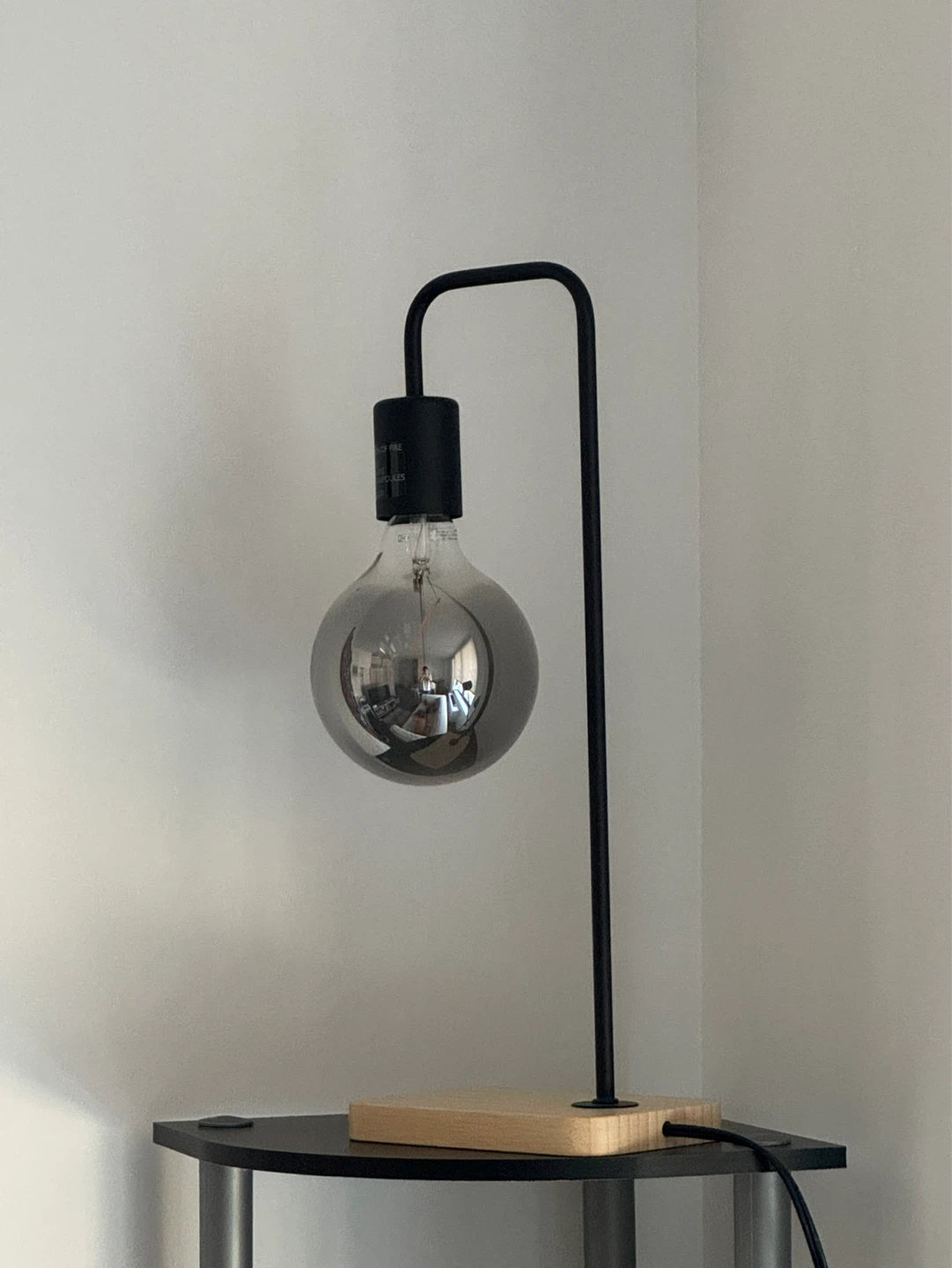 Modern Desk Lamp with Edison Bulb
