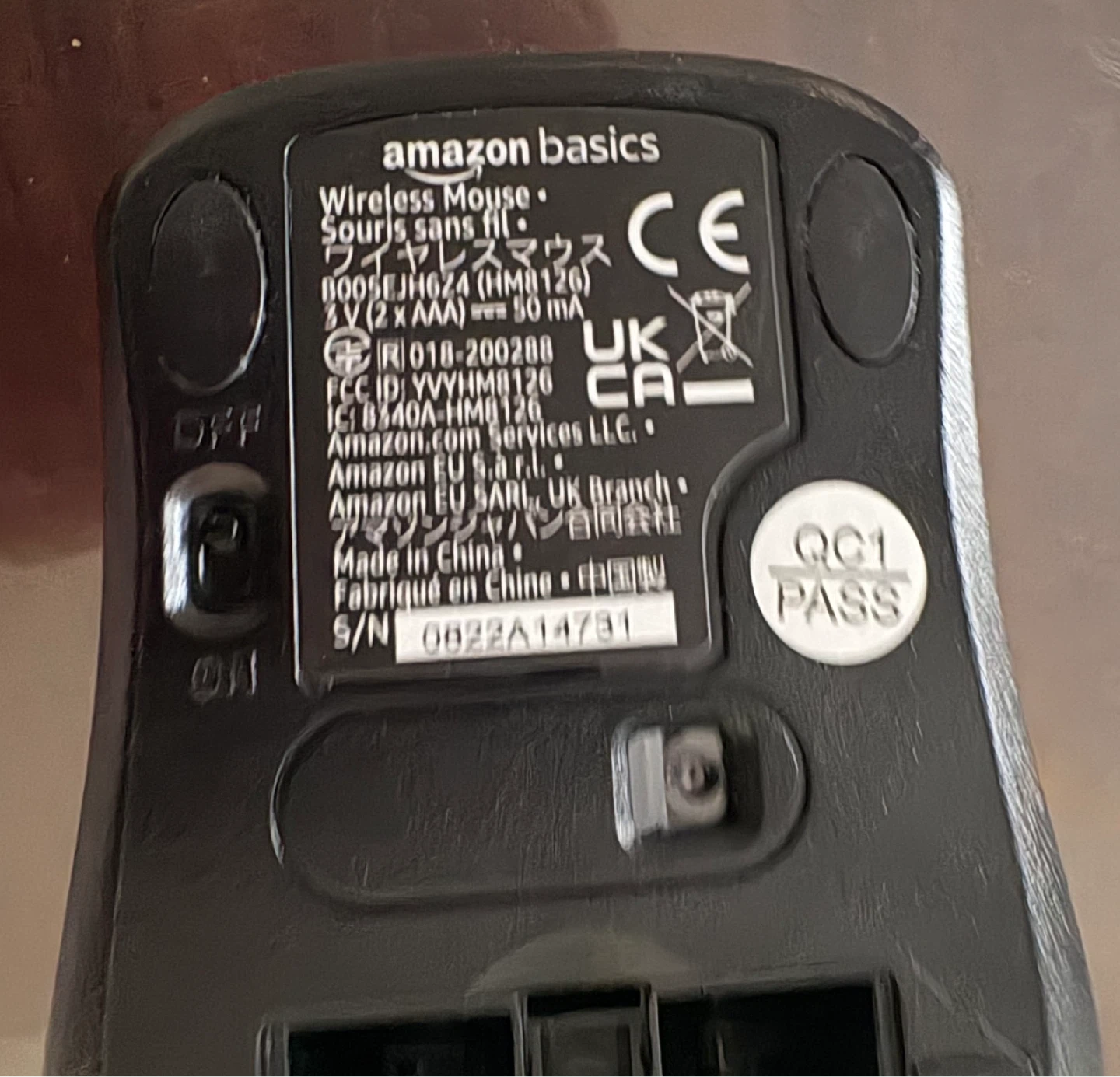 Amazon Basics Wireless Mouse - photo 5