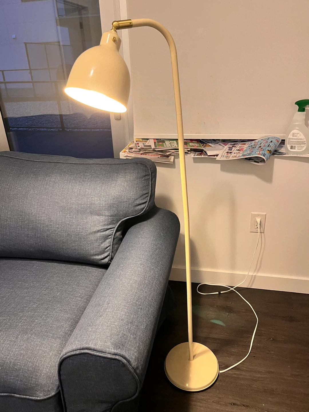 IKEA Cream Floor Lamp - photo 2
