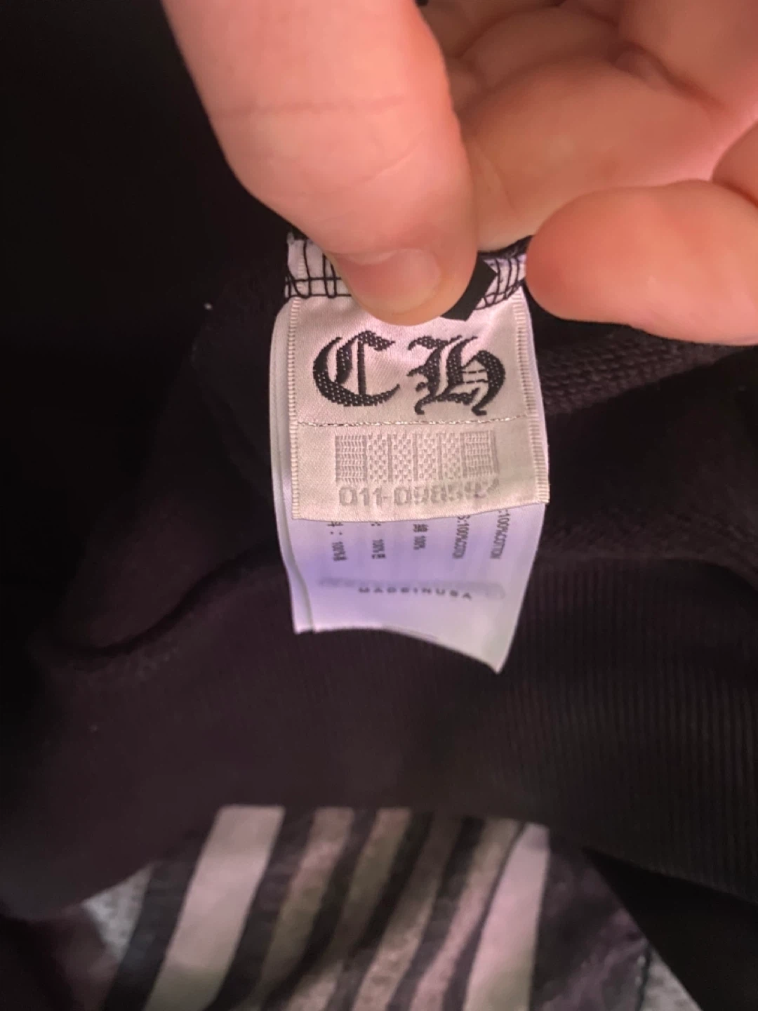 Chrome Hearts Black Zip Up Hoodie - photo 5