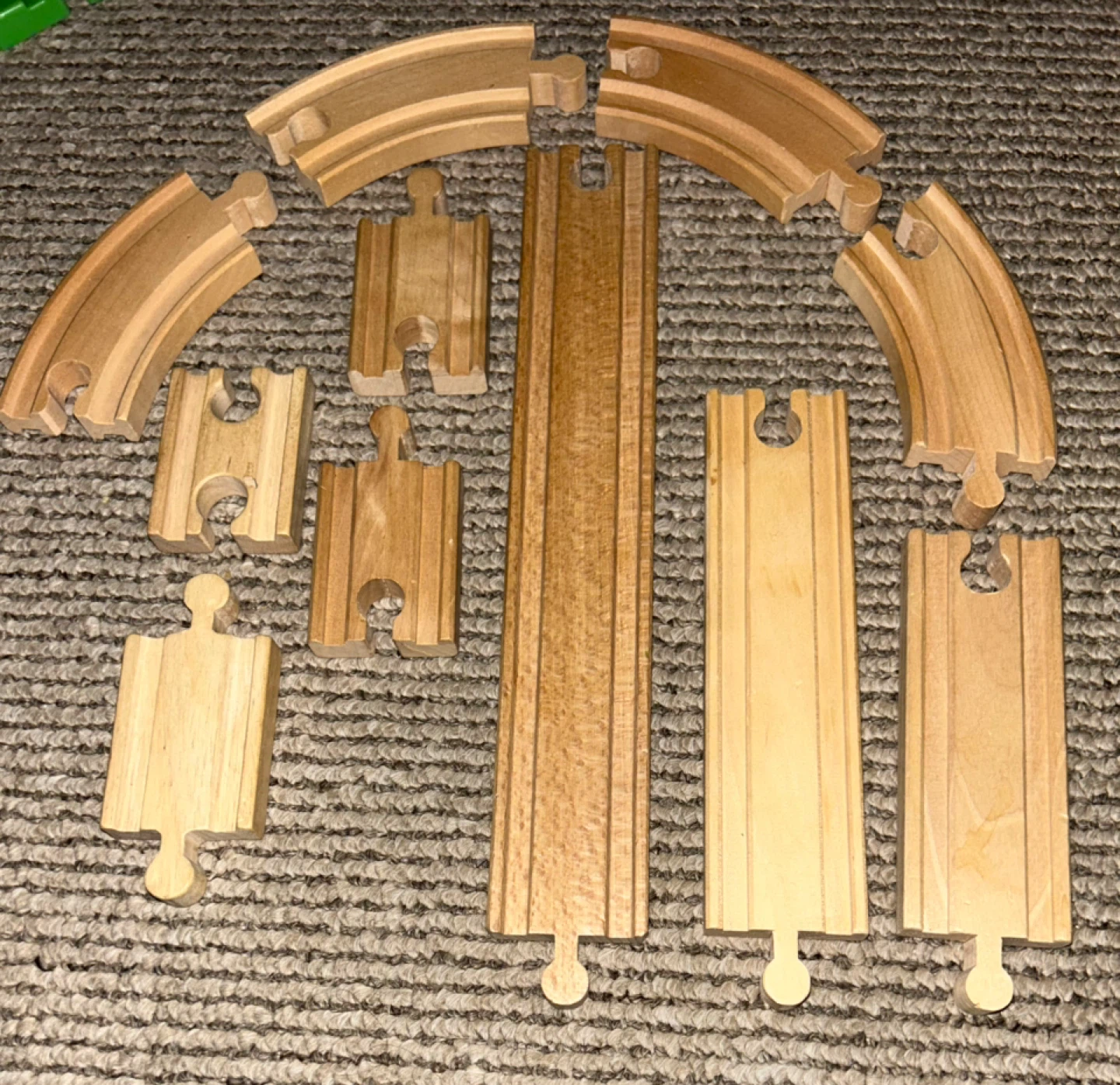 Specialty Wooden Train Track Pieces