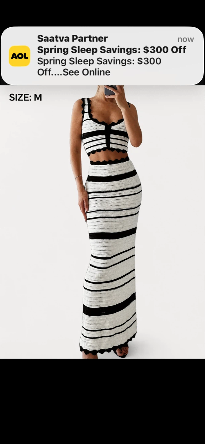 Trending dress set. Size m