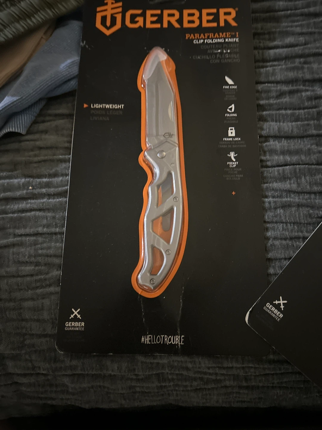 Gerber Paraframe I Clip Folding Knife