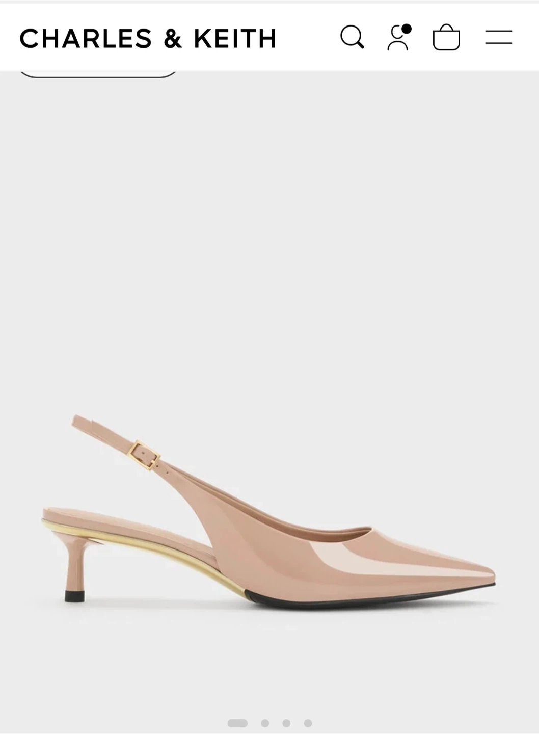 Charles & Keith Slingback Heels - photo 2