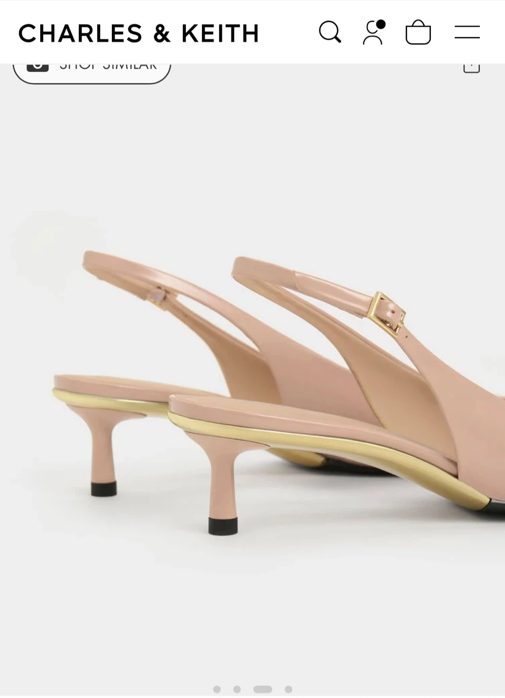 Charles & Keith Slingback Heels
