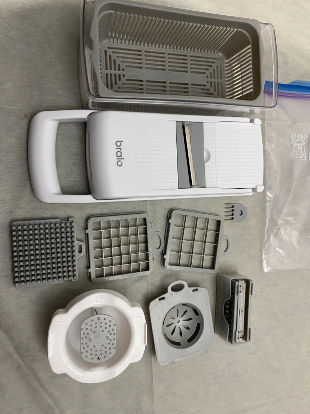 Bravo Vegetable Chopper and Slicer Set