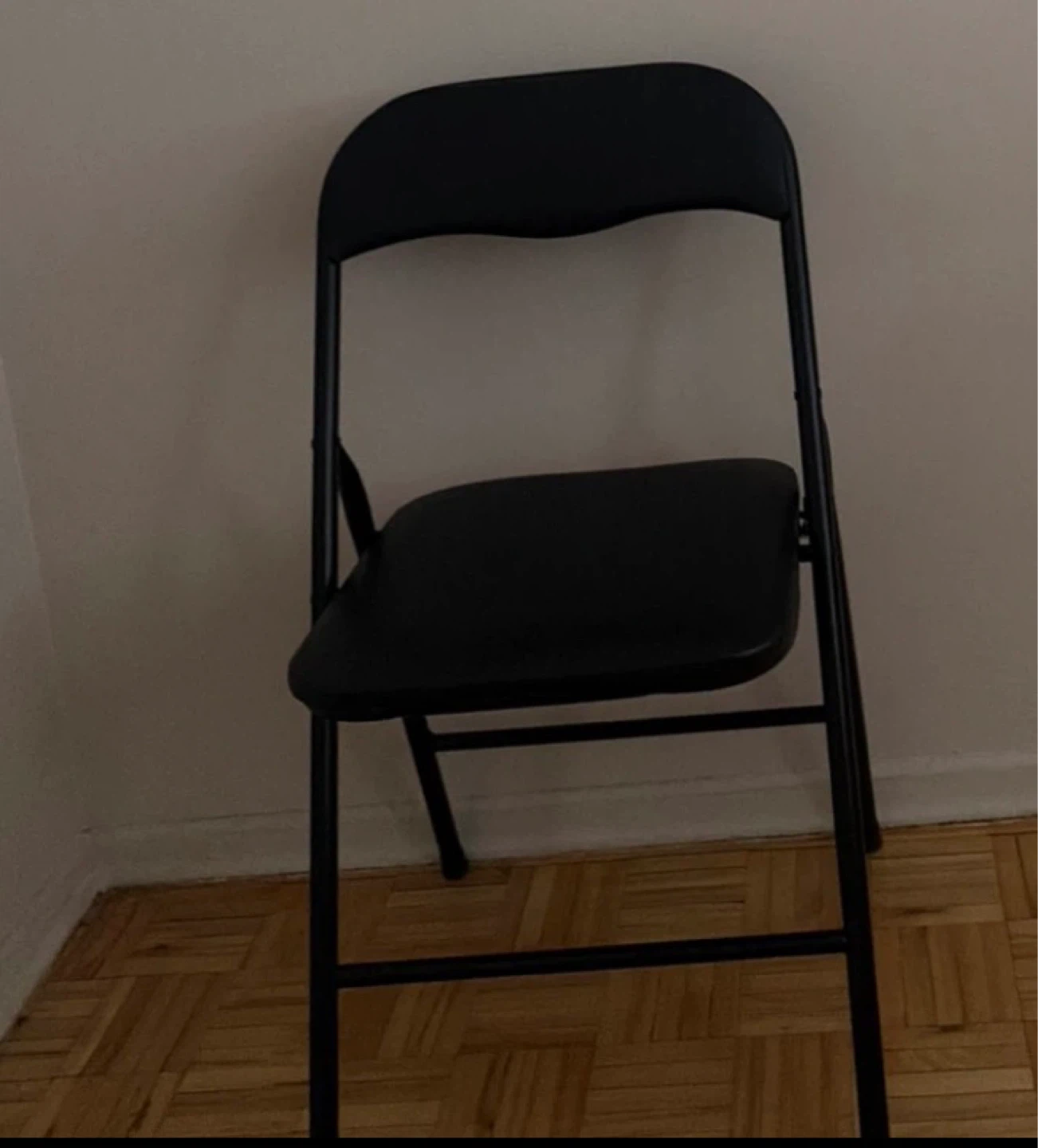 Black Folding Chair