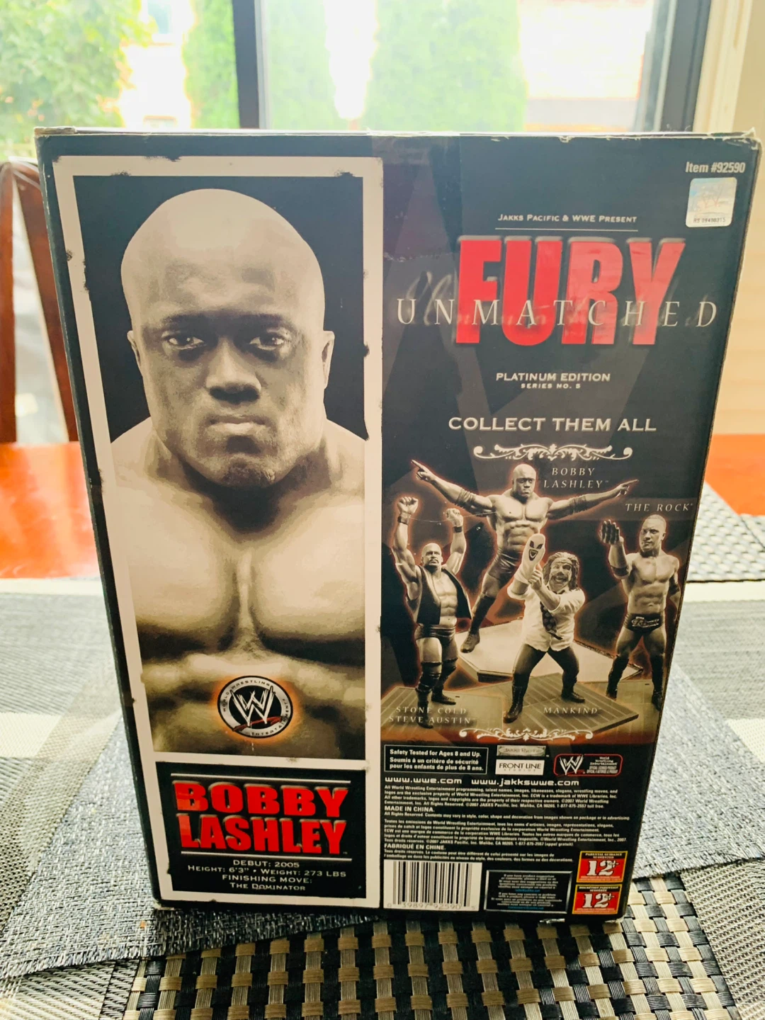 WWE: NEW Bobby Lashley Action Figure Unmatched Fury - photo 3