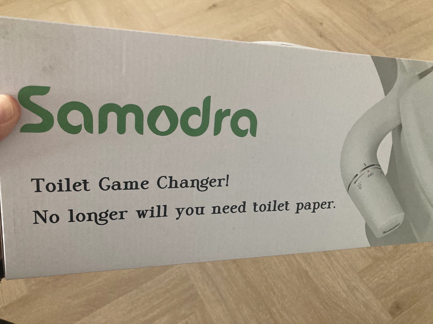 Samodra Bidet ( Dual Nozzles Sprayer Bidet)