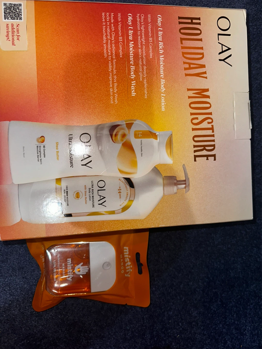 Olay Holiday Moisture Body Lotion & Body Wash Set - photo 2