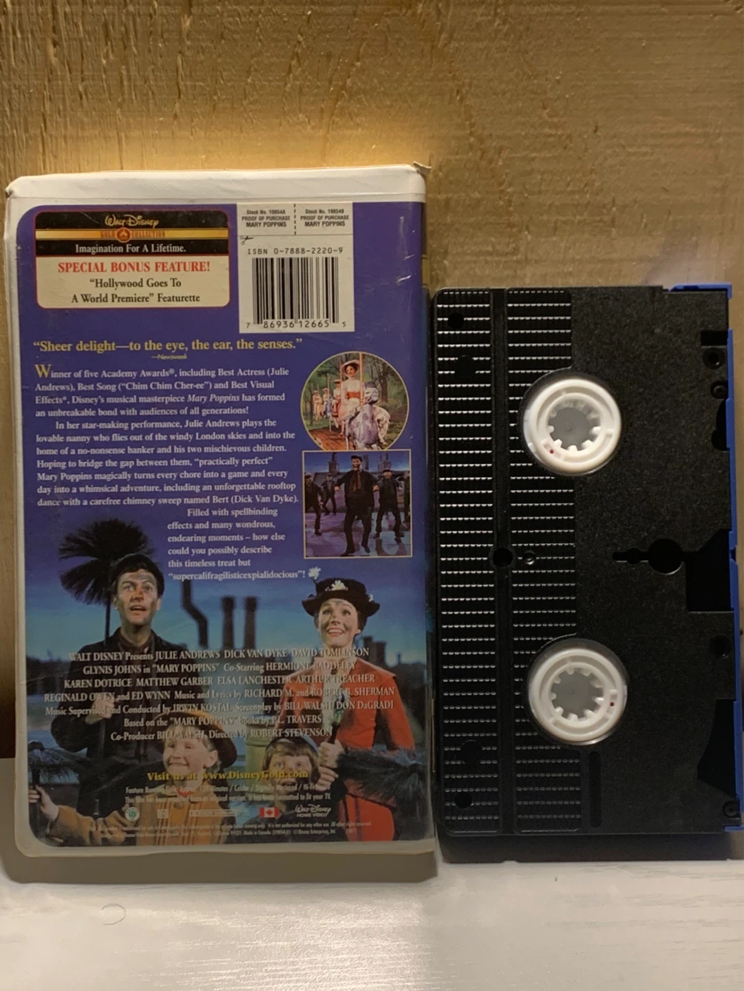 Mary Poppins VHS (Walt Disney Gold Collection) ☂️📼 - photo 2