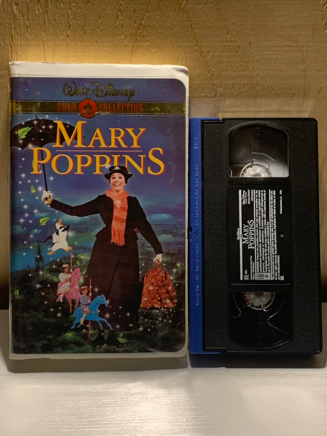 Mary Poppins VHS (Walt Disney Gold Collection) ☂️📼