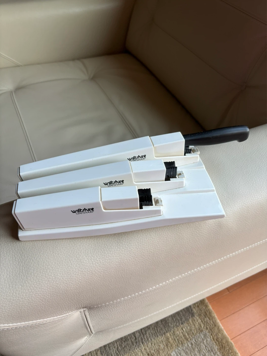 Vintage Wiltshire stay sharp "All-Purpose" Knife Set with Block