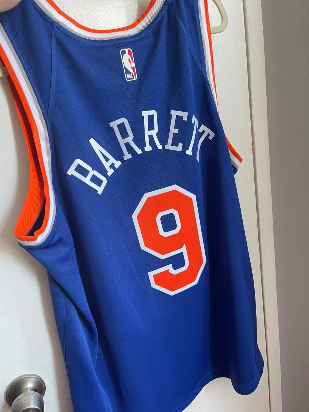 New York Knicks RJ Barrett Jersey #9, Size 48 - photo 3