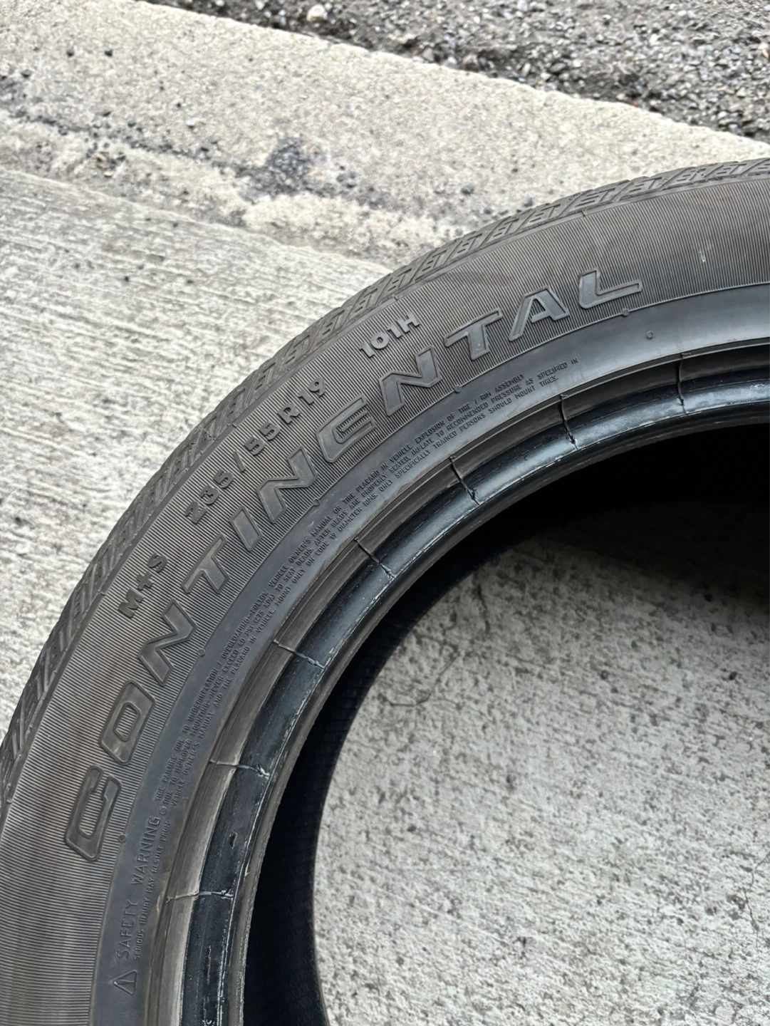 Continental CrossContact LX Sport Tire 235/55R19 - photo 2