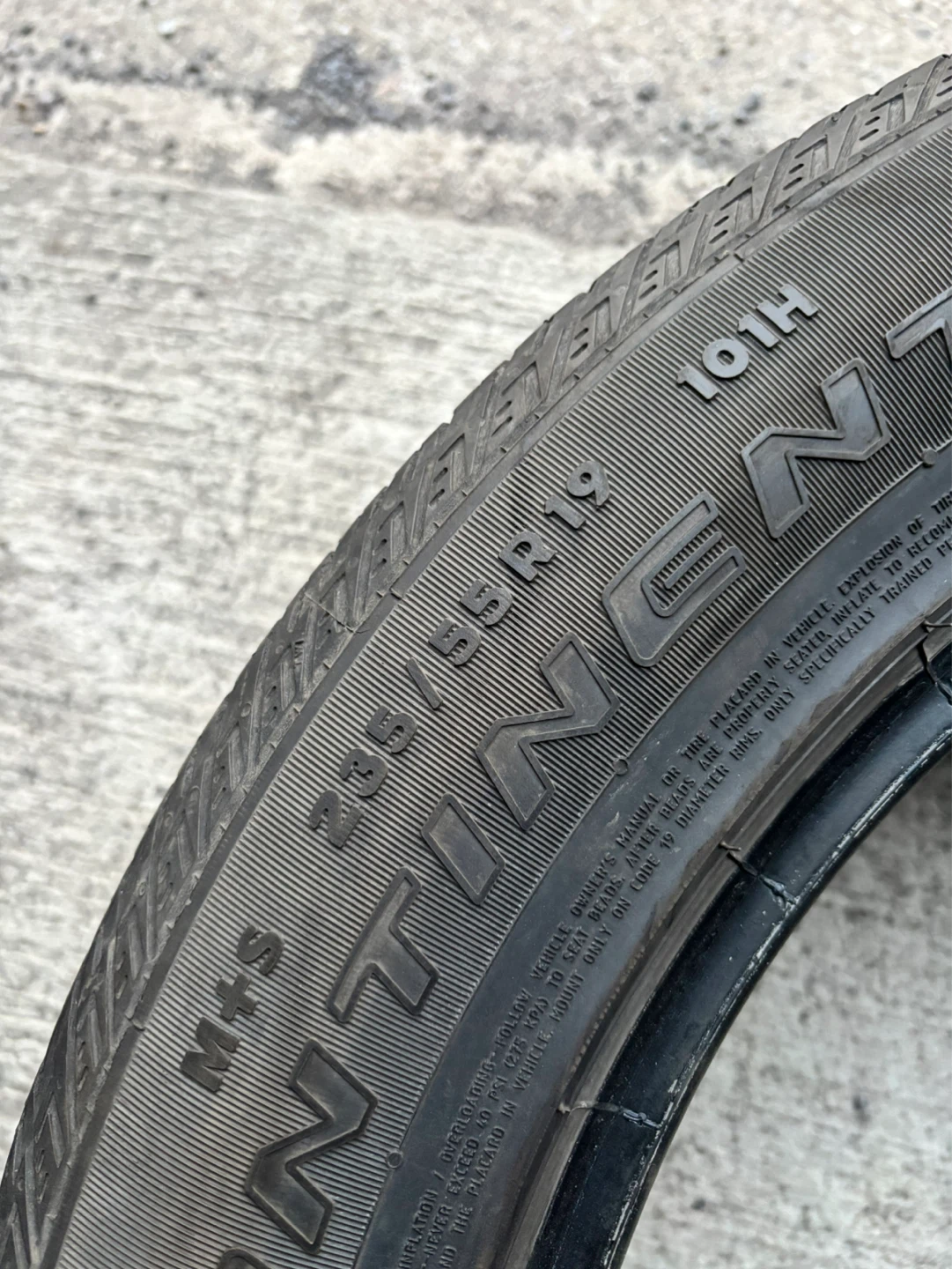 Continental CrossContact LX Sport Tire 235/55R19 - photo 3