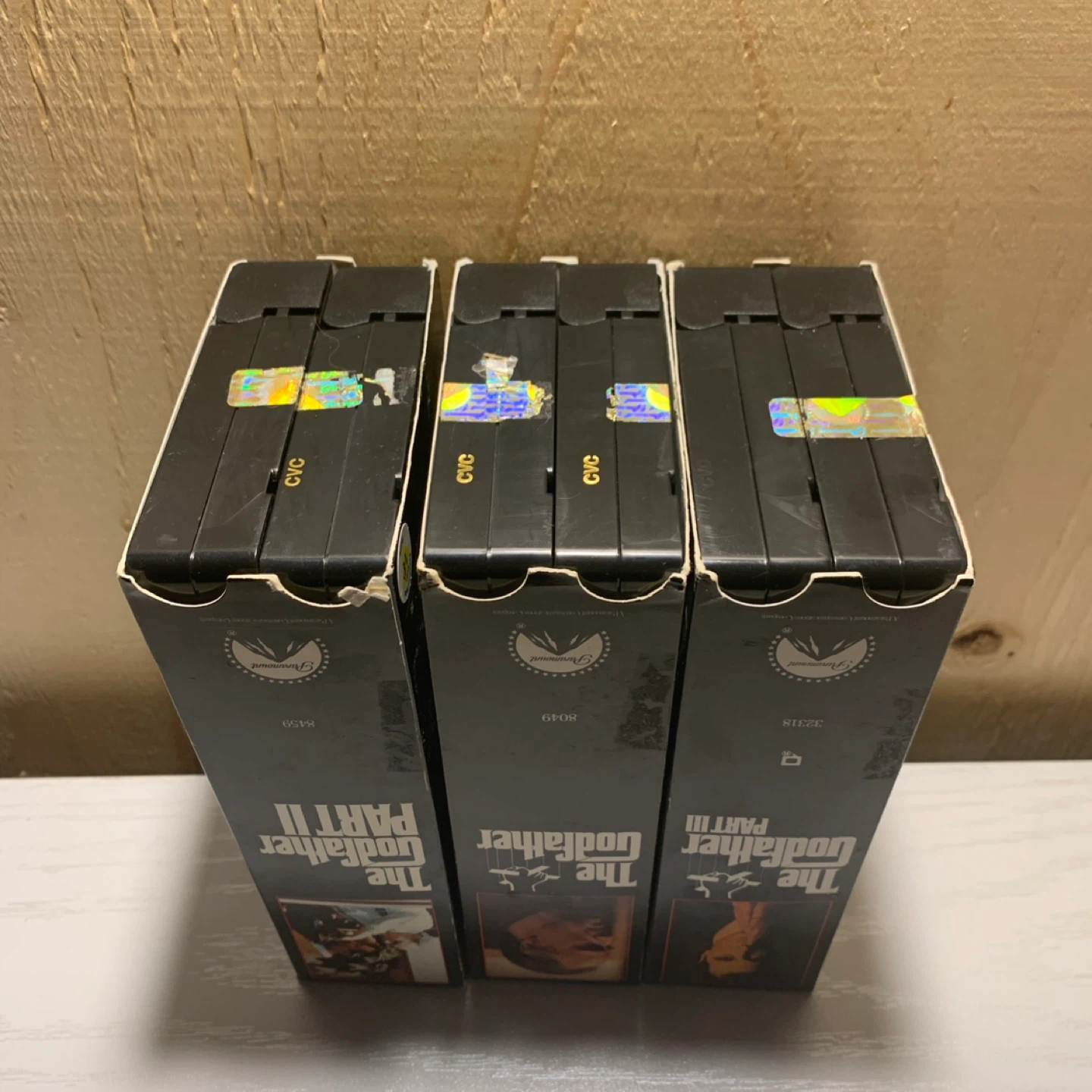 The Godfather Trilogy VHS Tapes - photo 3