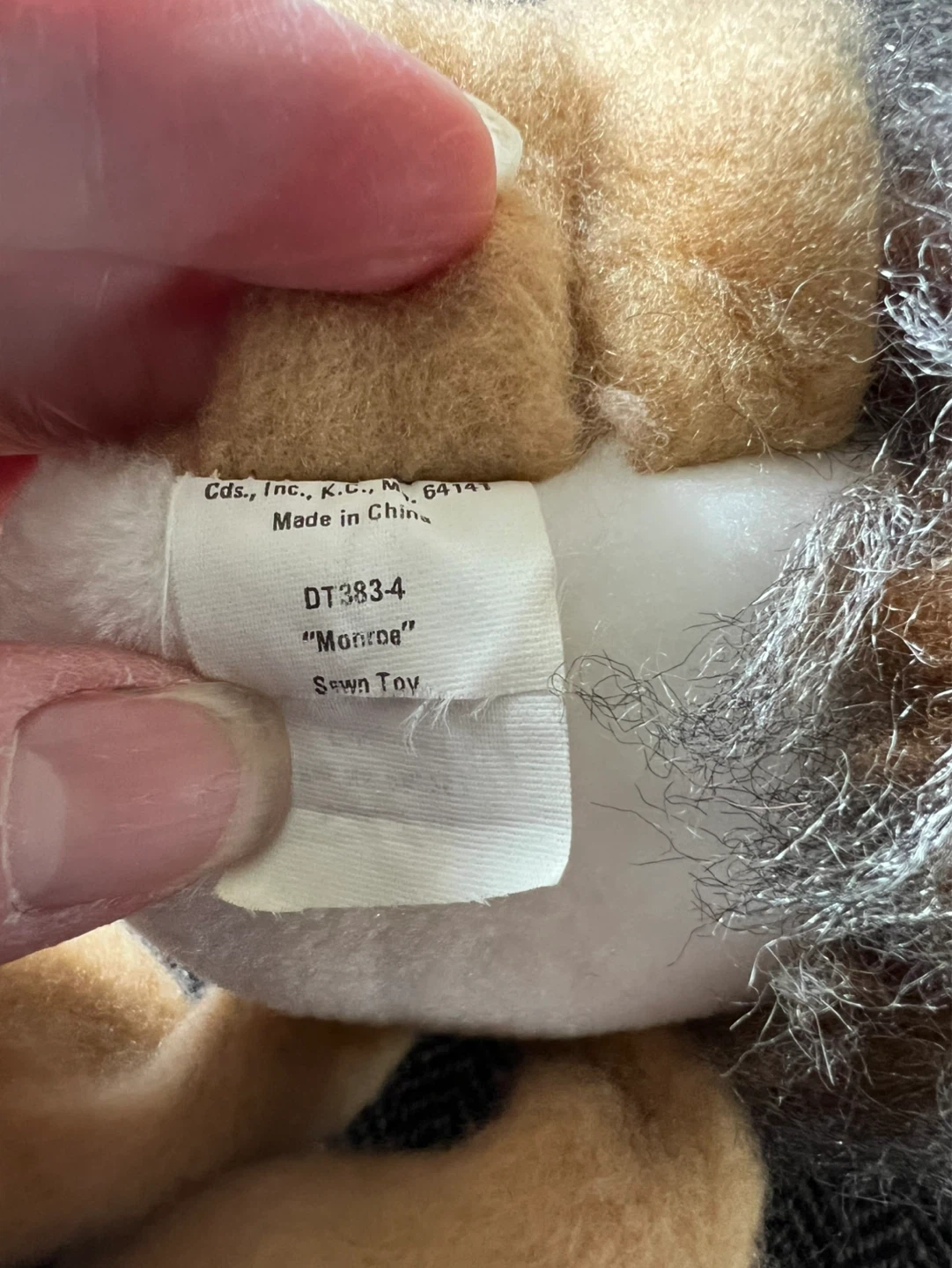 1985 Vintage Plush Lion Toy - "Monroe" - photo 5