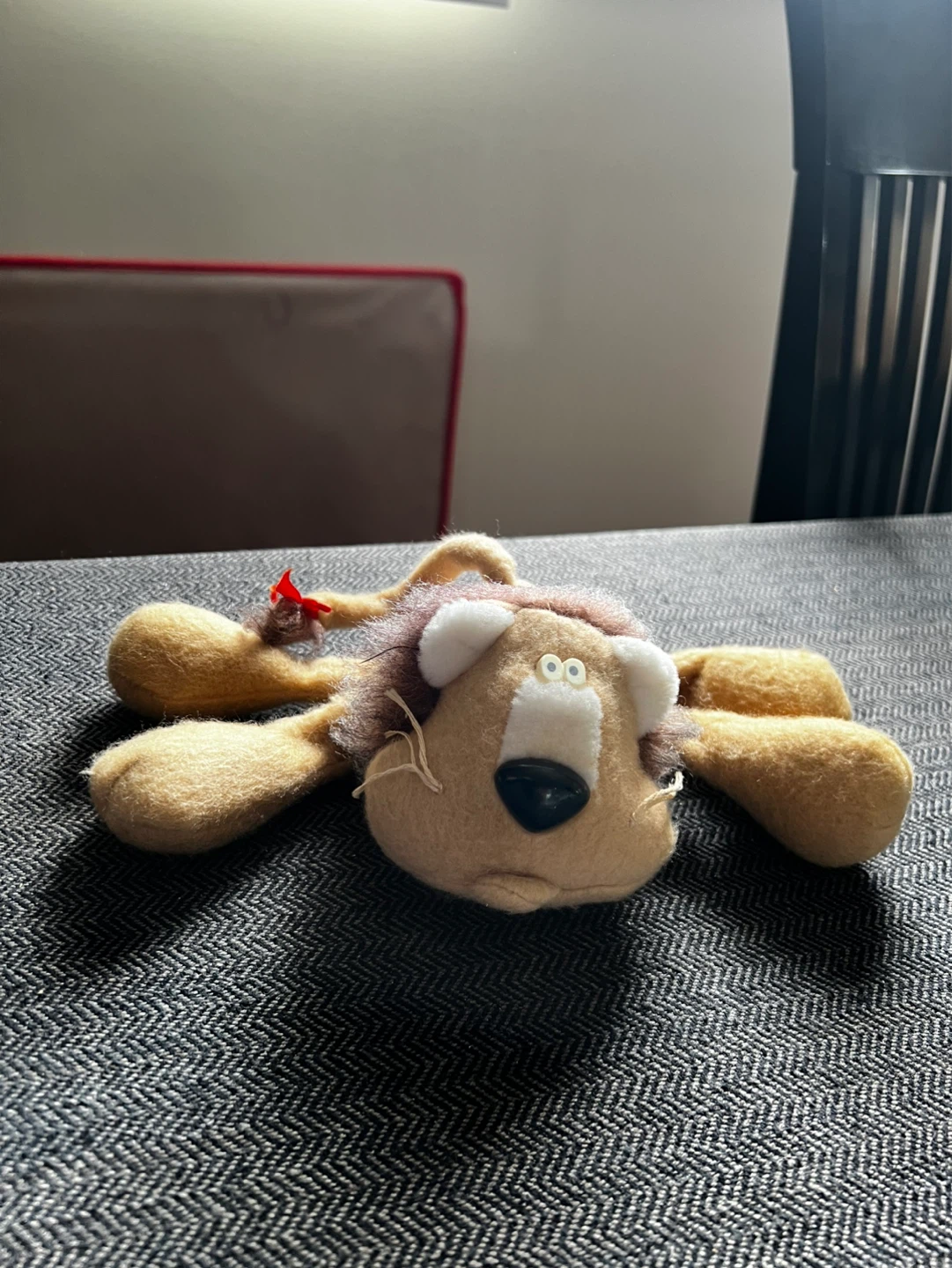 1985 Vintage Plush Lion Toy - "Monroe"