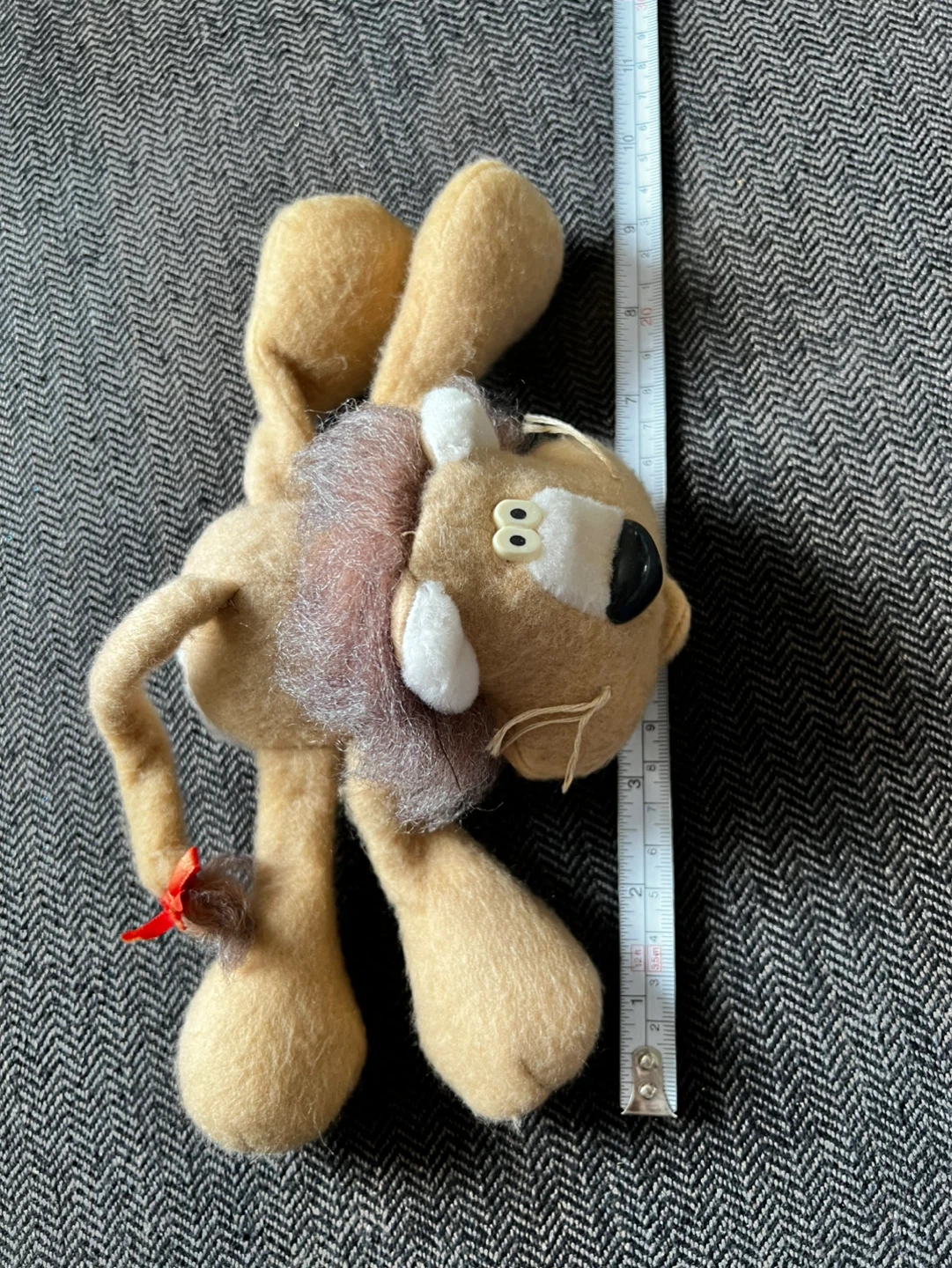 1985 Vintage Plush Lion Toy - "Monroe" - photo 3