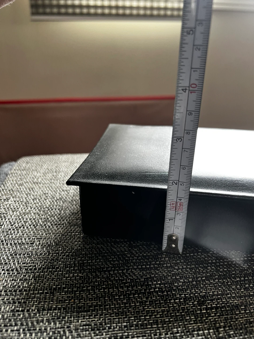 Black jewellery box with gold interior - photo 5