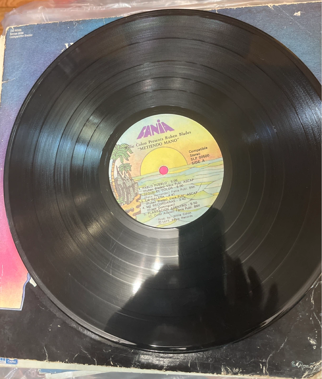 Willie Colon Presents Ruben Blades - Metiendo Mano! Vinyl Record - photo 4