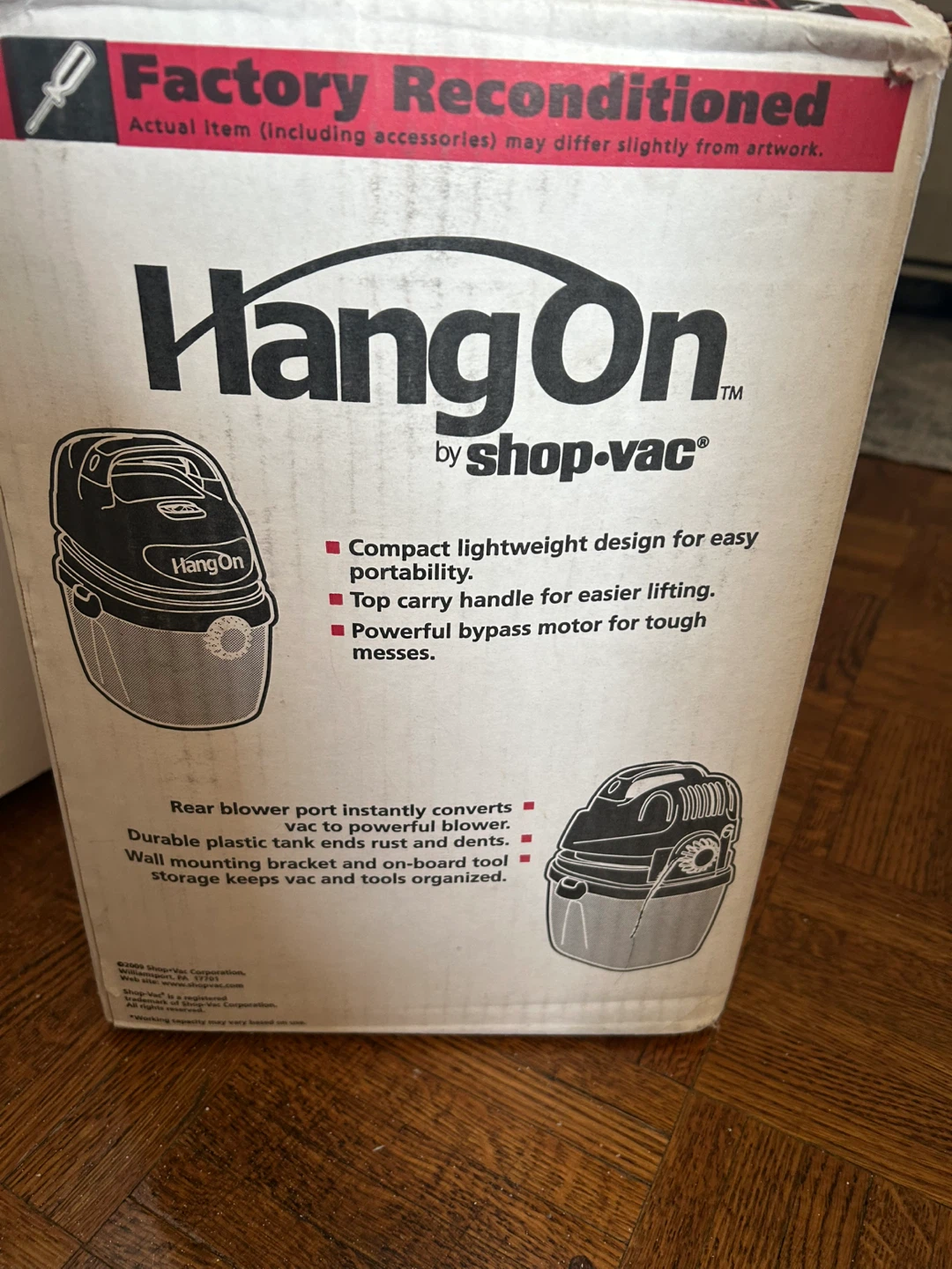 HangOn Dry Pickup Wet Pickup Shop-Vac - photo 3