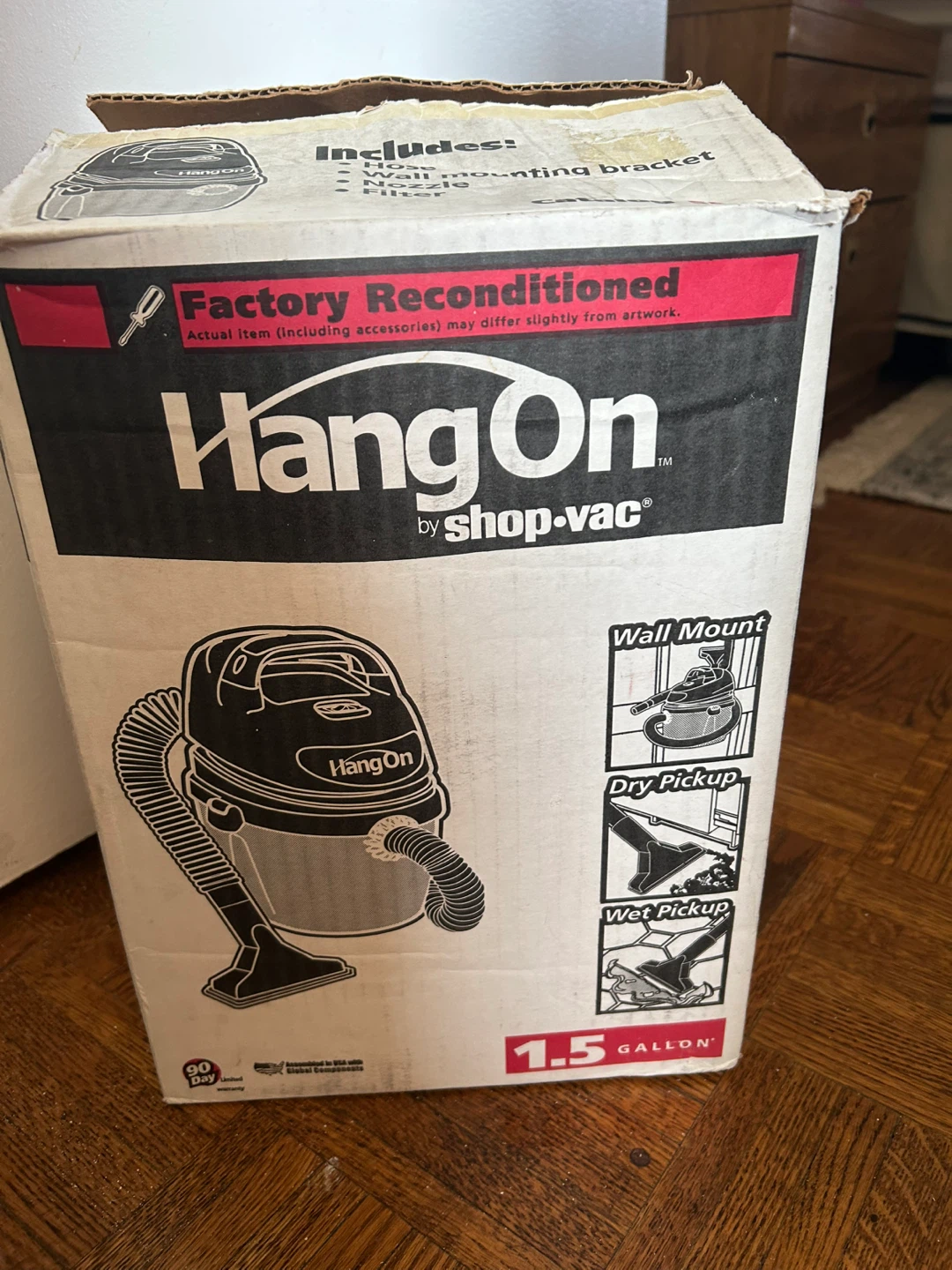 HangOn Dry Pickup Wet Pickup Shop-Vac