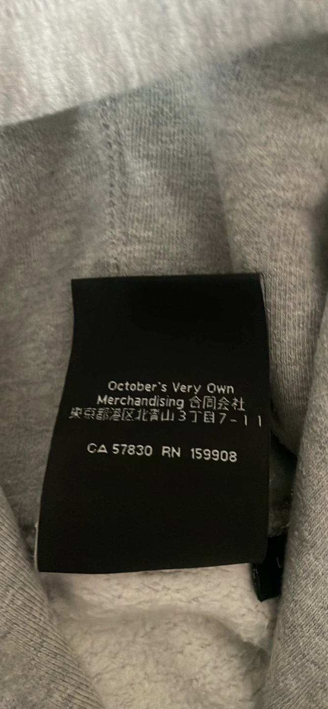 OVO x Murakami Hoodie Grey - photo 3