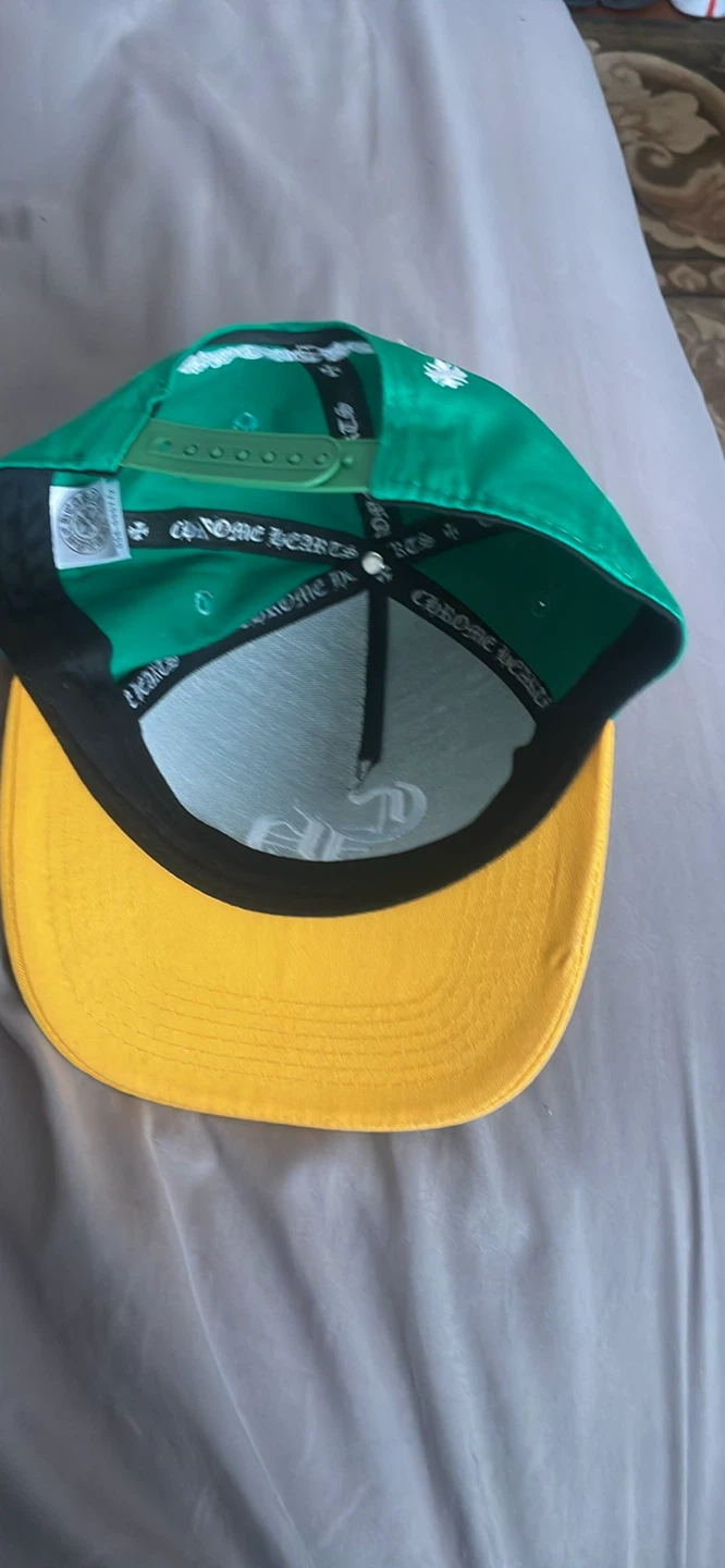 Green Chrome Hearts Hat - photo 3