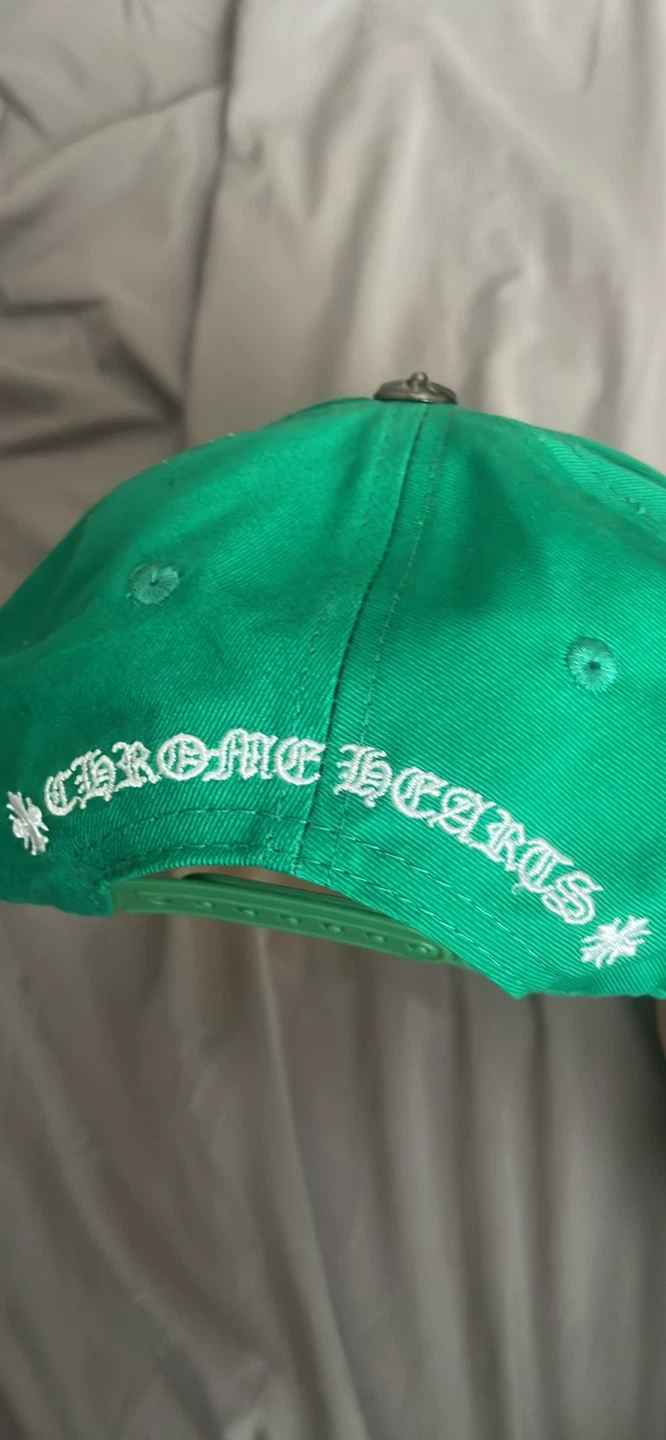 Green Chrome Hearts Hat - photo 2