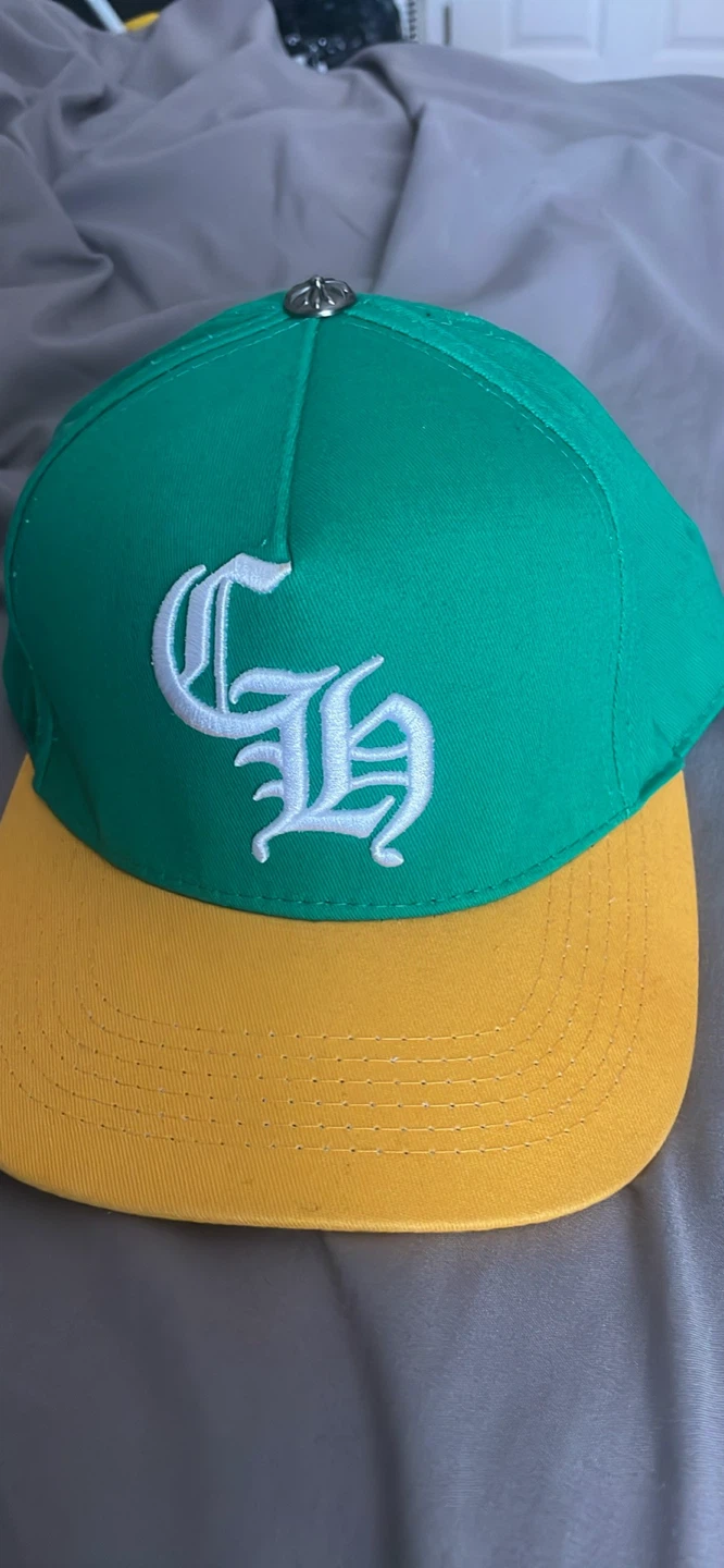 Green Chrome Hearts Hat