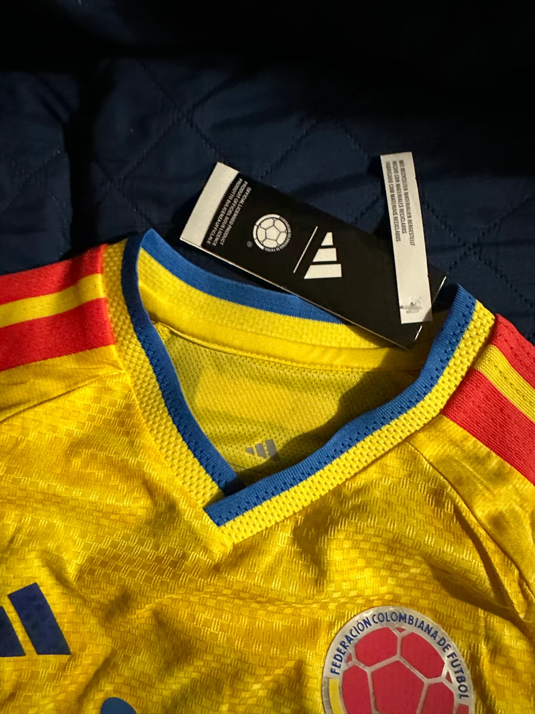 Adidas Colombia National Team Soccer Jersey James #10 - photo 2