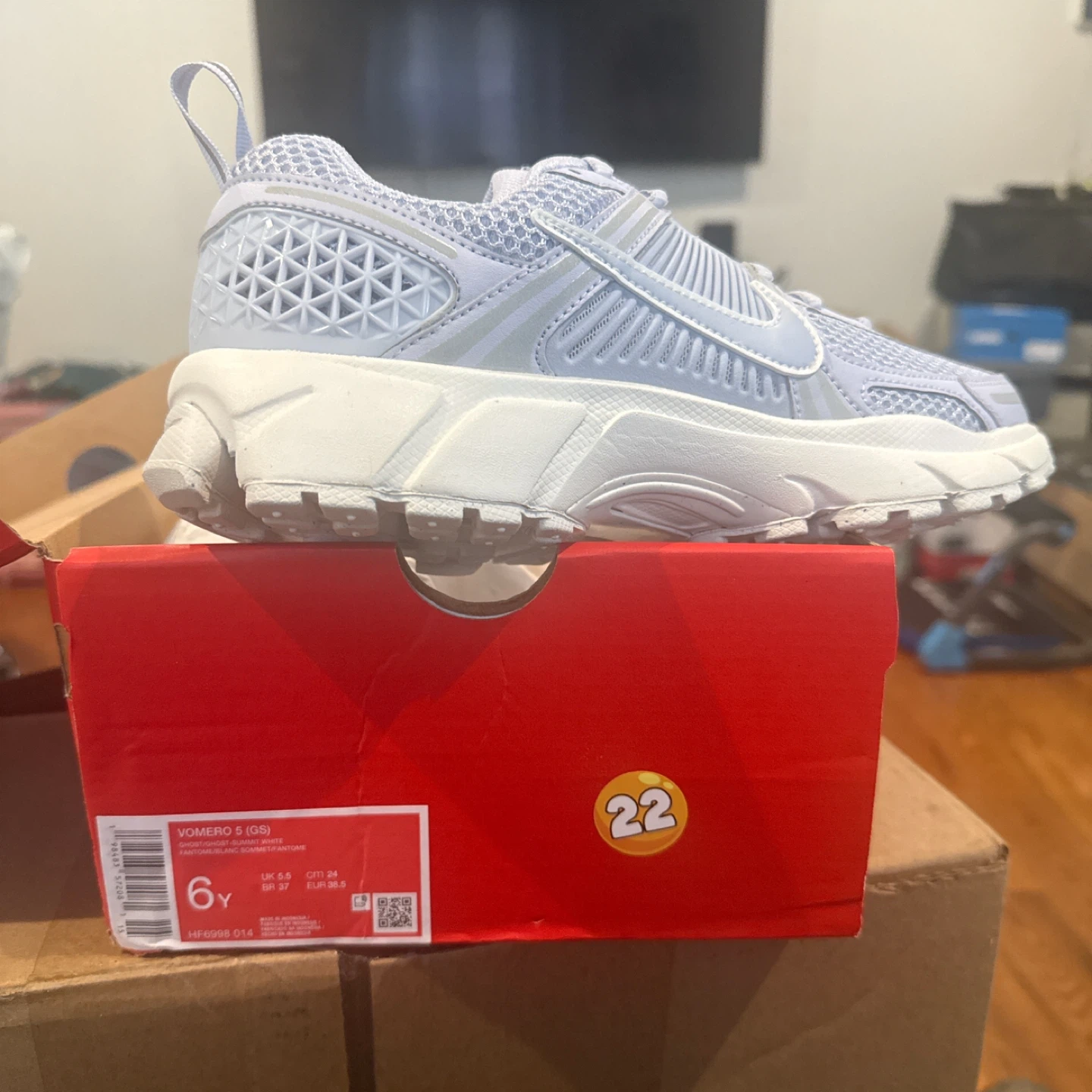 Nike Vomero 5 (GS) Light Blue Youth Size 6Y - photo 4