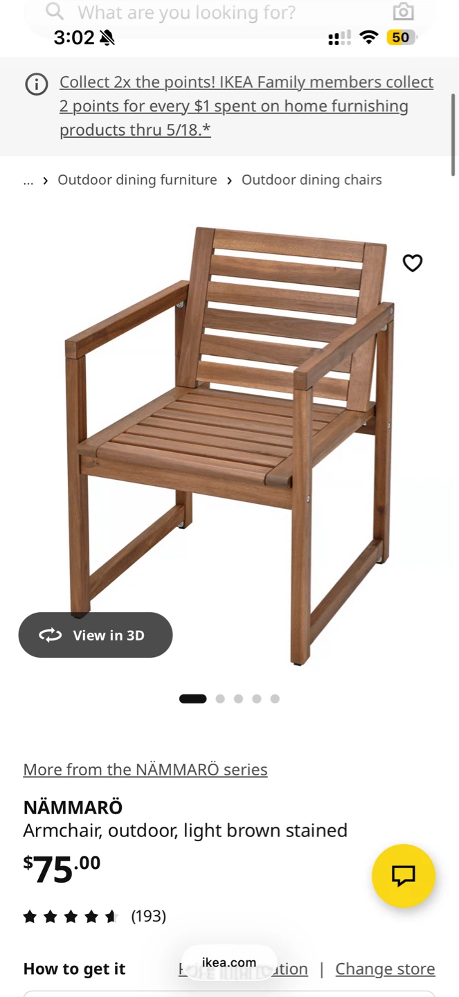 IKEA NÄMMARÖ Armchairs and ASKELMÖN Table Set - photo 3