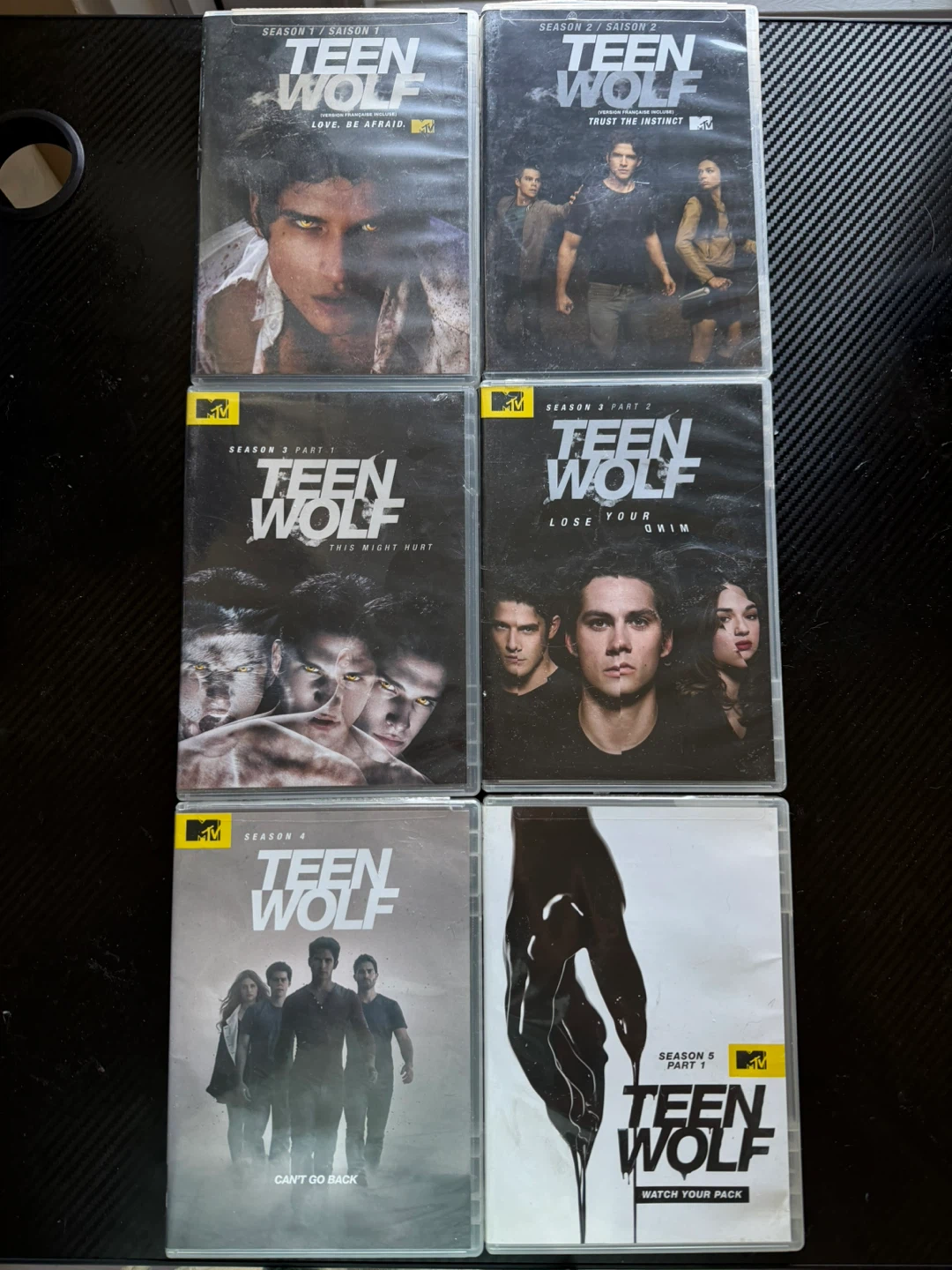 Teen Wolf Seasons 1-5 Part 1 DVD Set