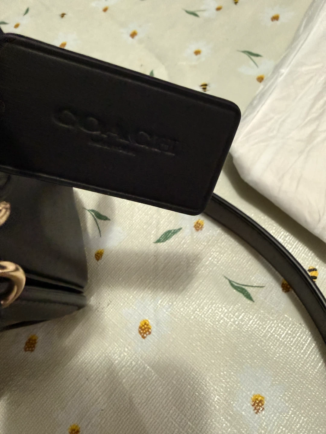 Coach Signature Shoulder Bag - Red/Black/Tan - photo 5