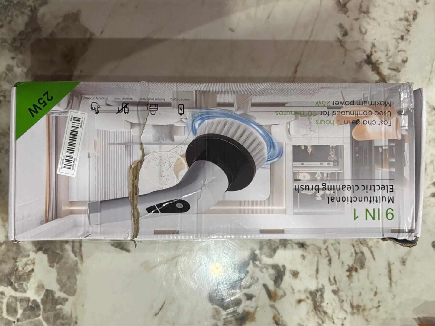 9-in-1 Multifunctional Electric Cleaning Brush