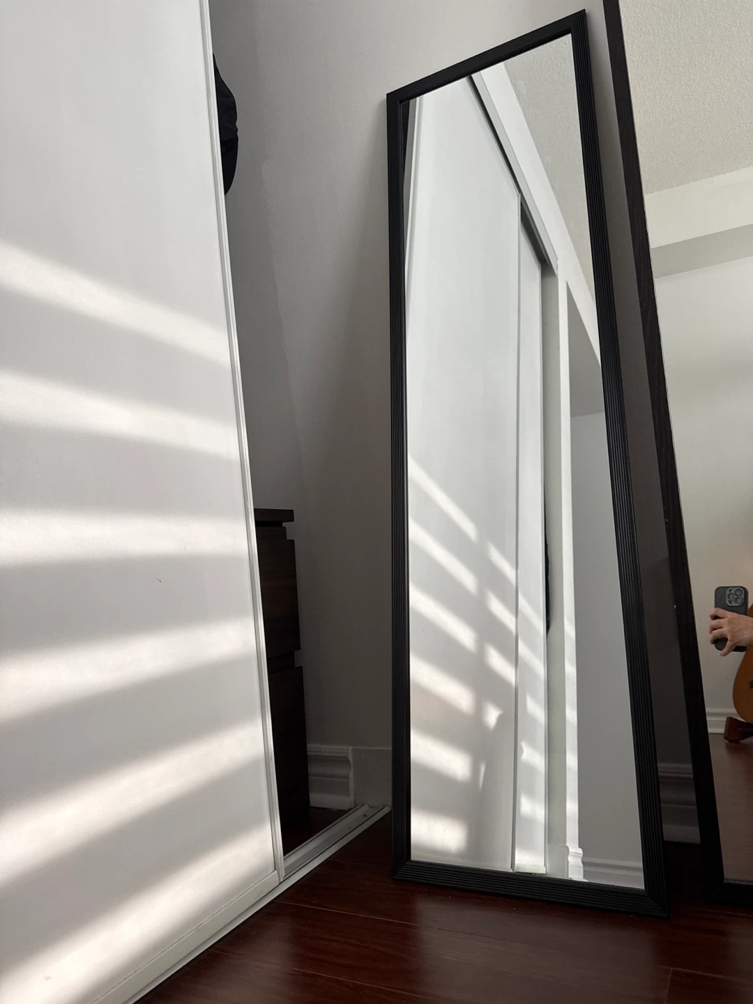 Full Length Mirror Black Frame - photo 3