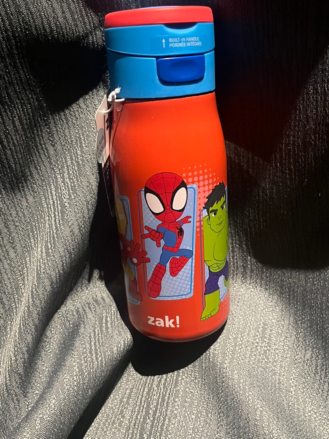 Zak! Marvel Avengers Stainless Steel Water Bottle 13.5 oz