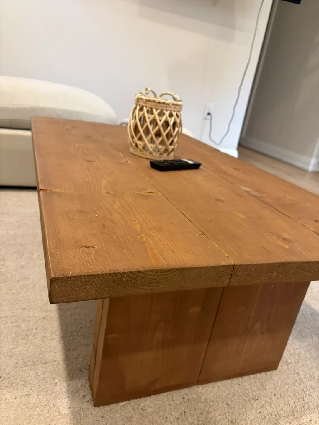 Rustic Wooden Coffee Table - photo 2
