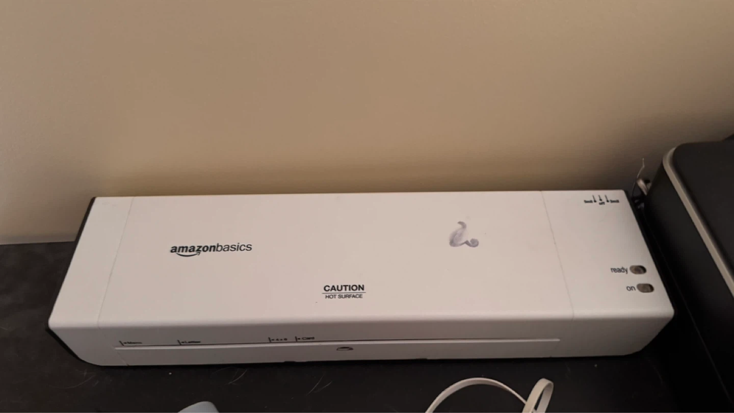 AmazonBasics Laminator