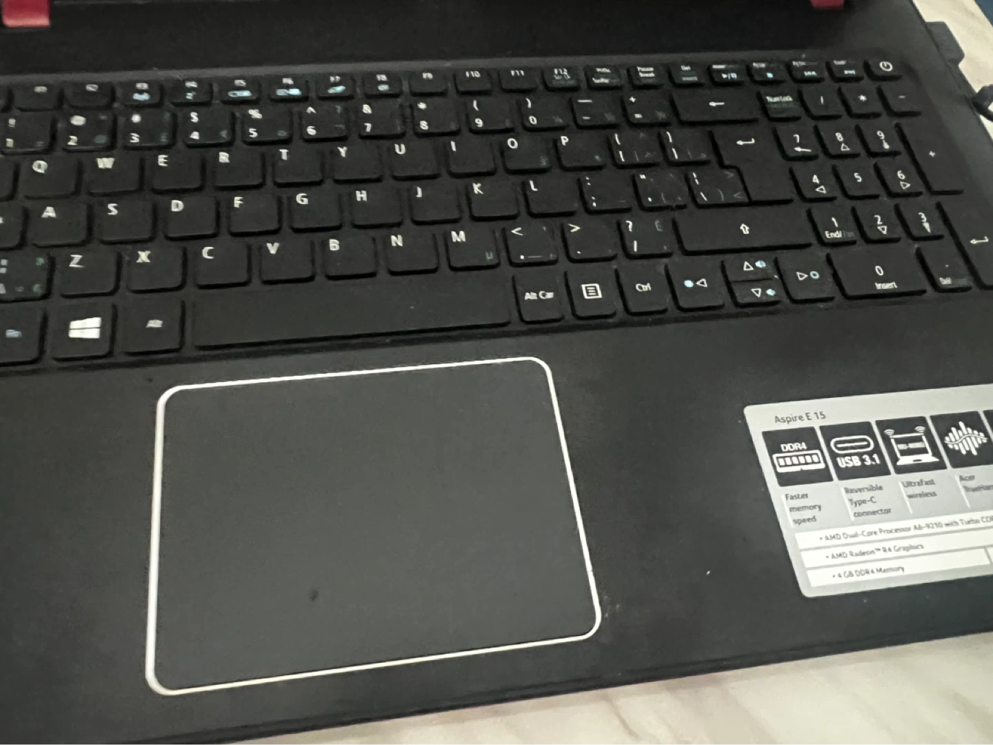 Acer Aspire E 15 Laptop window 10 - photo 2